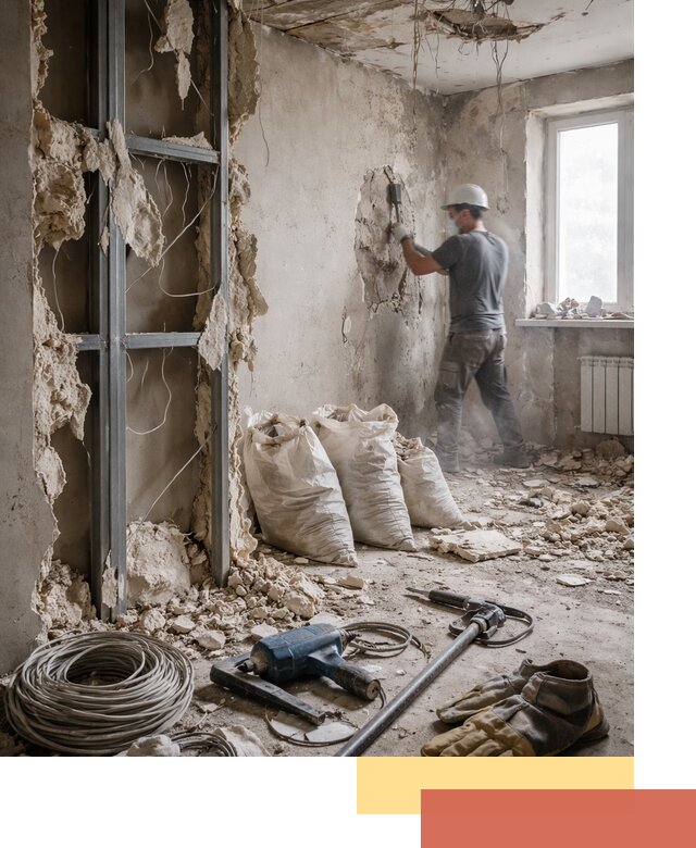 Профессиональный демонтаж зданий и конструкций в Нефтеюганске