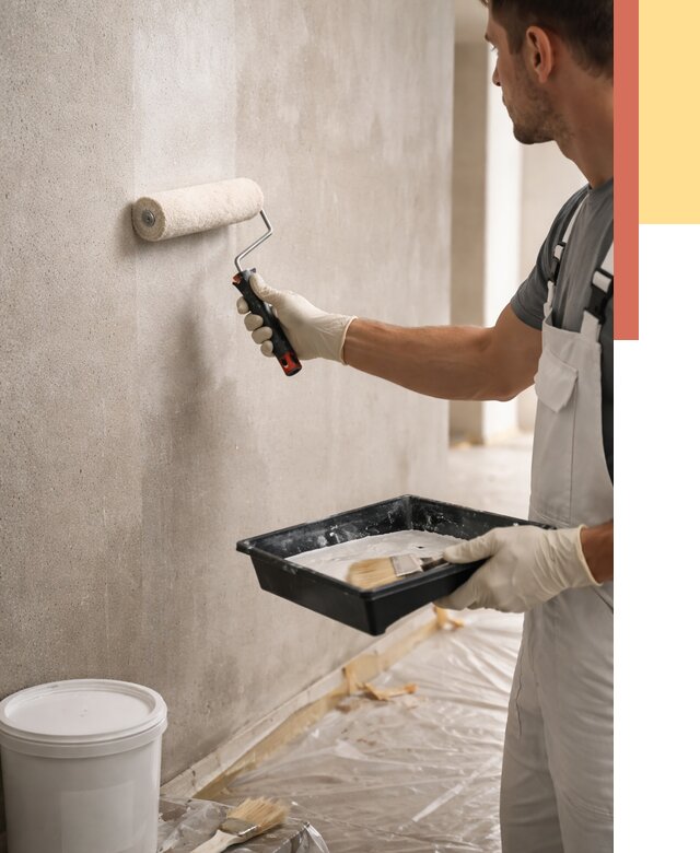 Грунтовка стен в Нефтеюганске от 2237 руб. м2 — быстро, недорого, с материалом | ОТДЕЛОЧНИК-Нфт