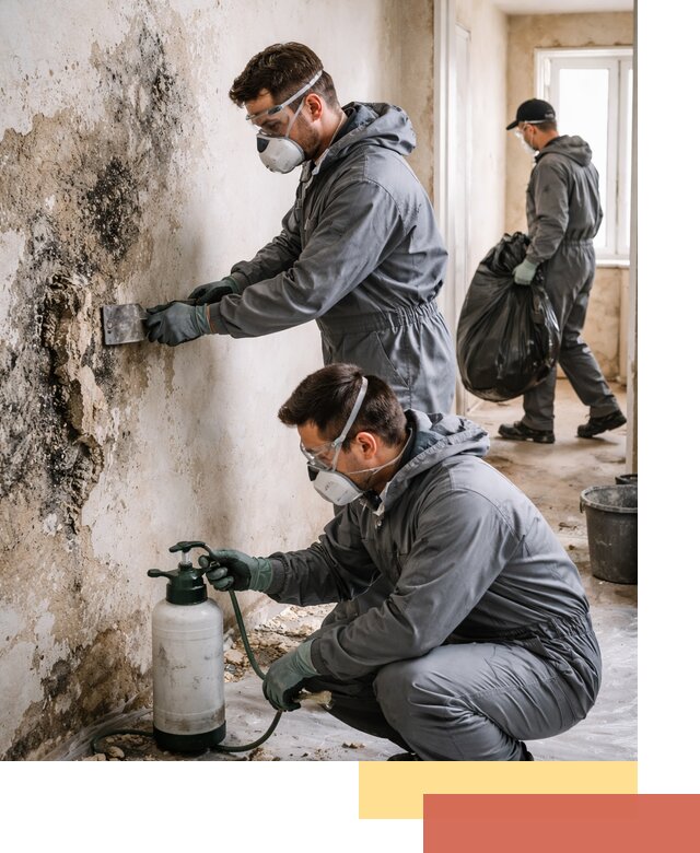 Удаление плесени со стен профессионально в Нефтеюганске