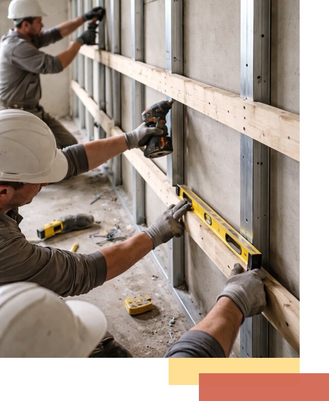 Устройство обрешетки под панели в Нефтеюганске