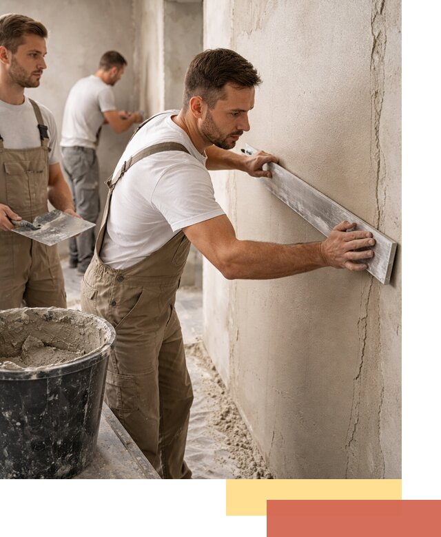 Штукатурка стен без маяков в Нефтеюганске быстро и качественно