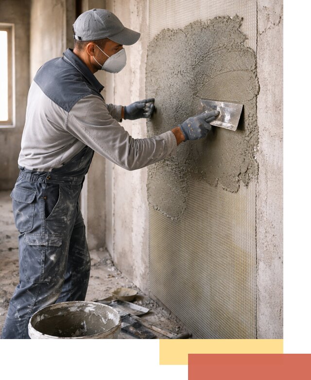 Штукатурка стен по сетке в Нефтеюганске под ключ качественно и быстро