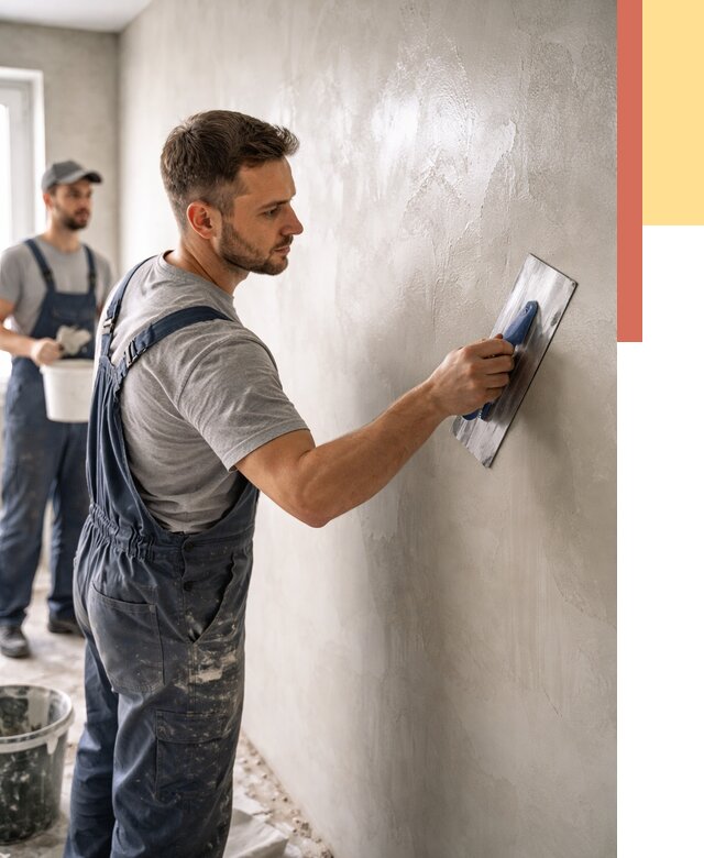 Глянцевание штукатурки стен в Нефтеюганске от 7626 руб. — услуги и затирка | ОТДЕЛОЧНИК-Нфт