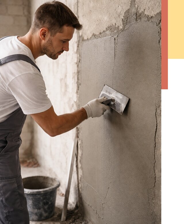 Штукатурка стен под плитку в Нефтеюганске от 4271 руб./м2 — выравнивание под плитку | ОТДЕЛОЧНИК-Нфт