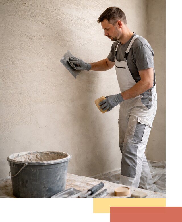 Декоративная штукатурка травертин в Нефтеюганске для стен и потолков