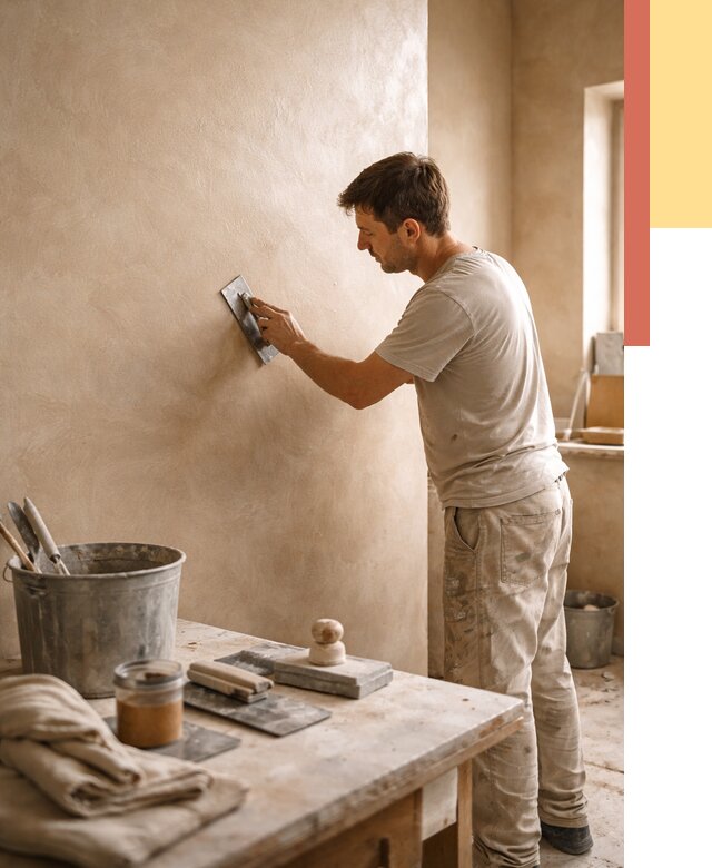 Марокканская штукатурка таделакт в Нефтеюганске под ключ от 4271 руб. | ОТДЕЛОЧНИК-Нфт