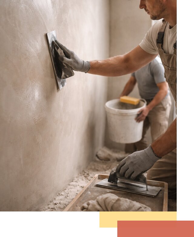 Нанесение марокканской штукатурки таделакт в Нефтеюганске