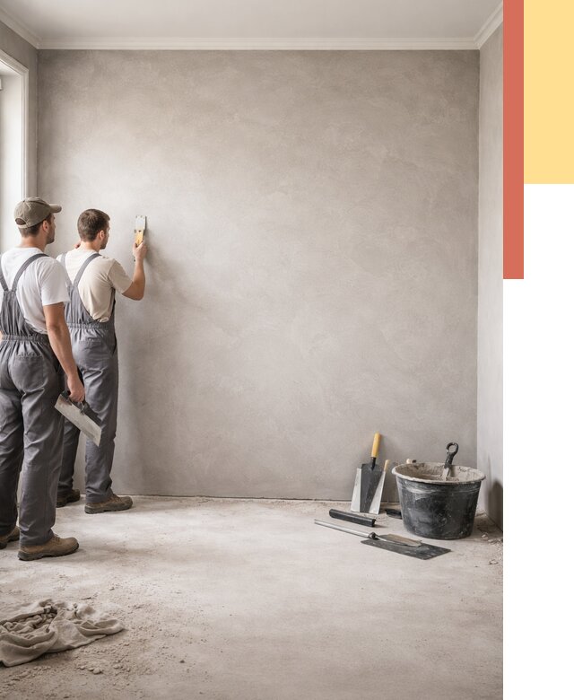 Микробетон на стены в Нефтеюганске от 1271 руб. — нанесение и отделка | ОТДЕЛОЧНИК-Нфт