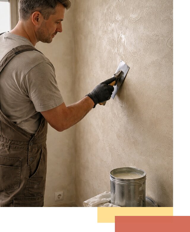 Нанесение воска на штукатурку в Нефтеюганске для защиты и блеска