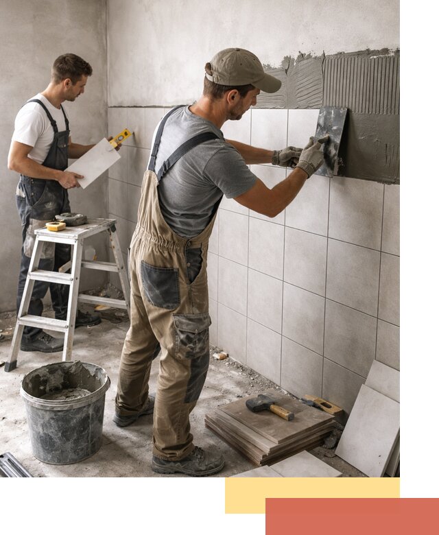 Укладка плитки на стены в Нефтеюганске профессионально и надежно