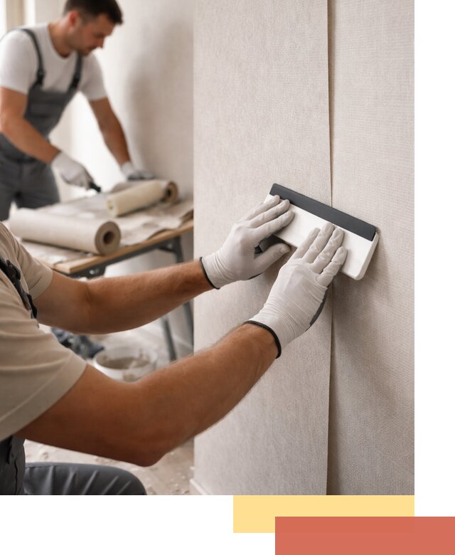 Поклейка обоев под покраску в Нефтеюганске профессионально и быстро