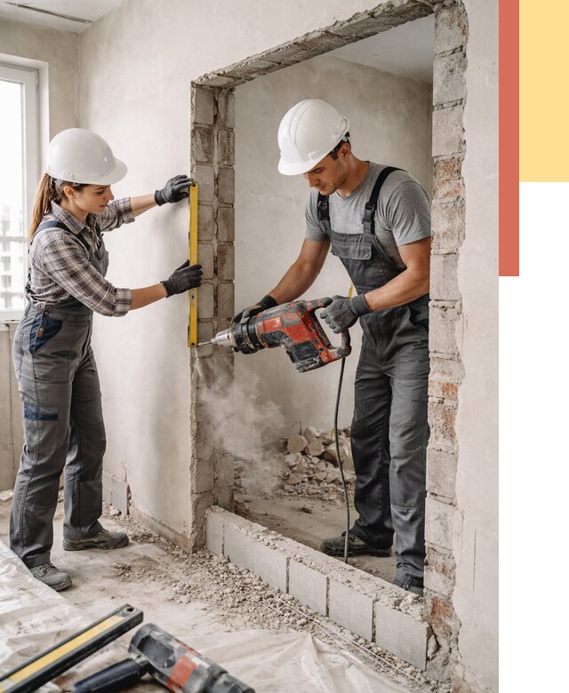 Создание проемов в стенах в Нефтеюганске от 6609 руб. — алмазная резка и расширение | ОТДЕЛОЧНИК-Нфт