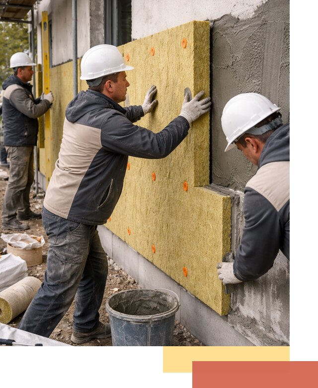 Утепление стен минватой в Нефтеюганске — тепло и звукоизоляция