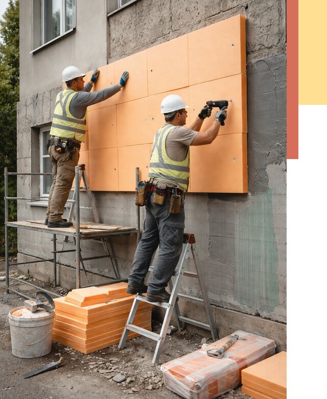 Утепление стен пеноплексом в Нефтеюганске от 1881 руб./м2 — быстро и недорого | ОТДЕЛОЧНИК-Нфт