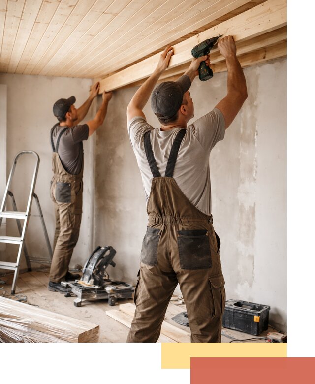 Монтаж потолка из вагонки в Нефтеюганске профессионально и аккуратно