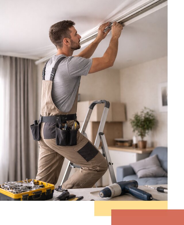 Ремонт натяжных потолков в Нефтеюганске — качественно и оперативно