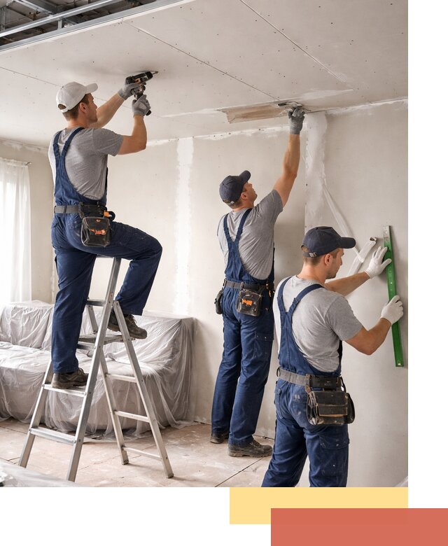 Профессиональная отделка потолка в Нефтеюганске быстро и качественно