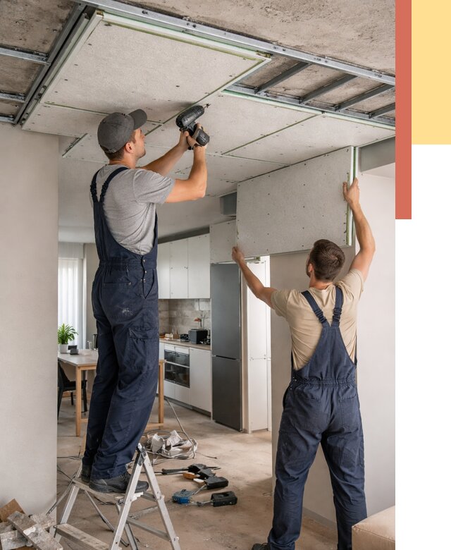 Шумоизоляция потолка панелями зипс в Нефтеюганске от 1881 руб. под ключ | ОТДЕЛОЧНИК-Нфт